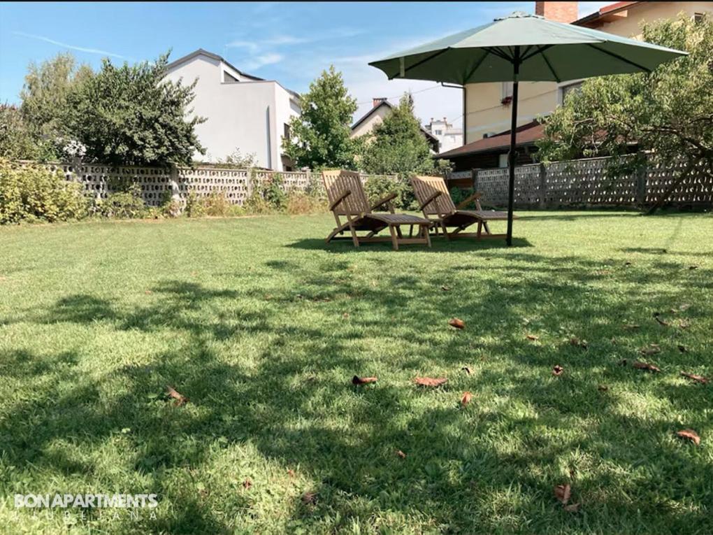 Huge Bbq Garden 2, Spacious Flat, Ac, Free Parking 2 Ljubljana Eksteriør bilde