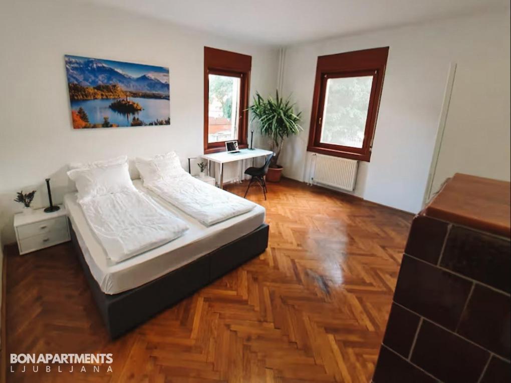 Huge Bbq Garden 2, Spacious Flat, Ac, Free Parking 2 Ljubljana Eksteriør bilde