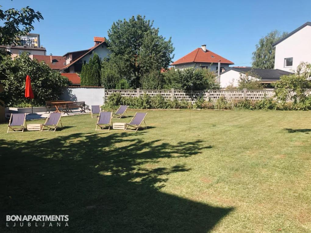 Huge Bbq Garden 2, Spacious Flat, Ac, Free Parking 2 Ljubljana Eksteriør bilde